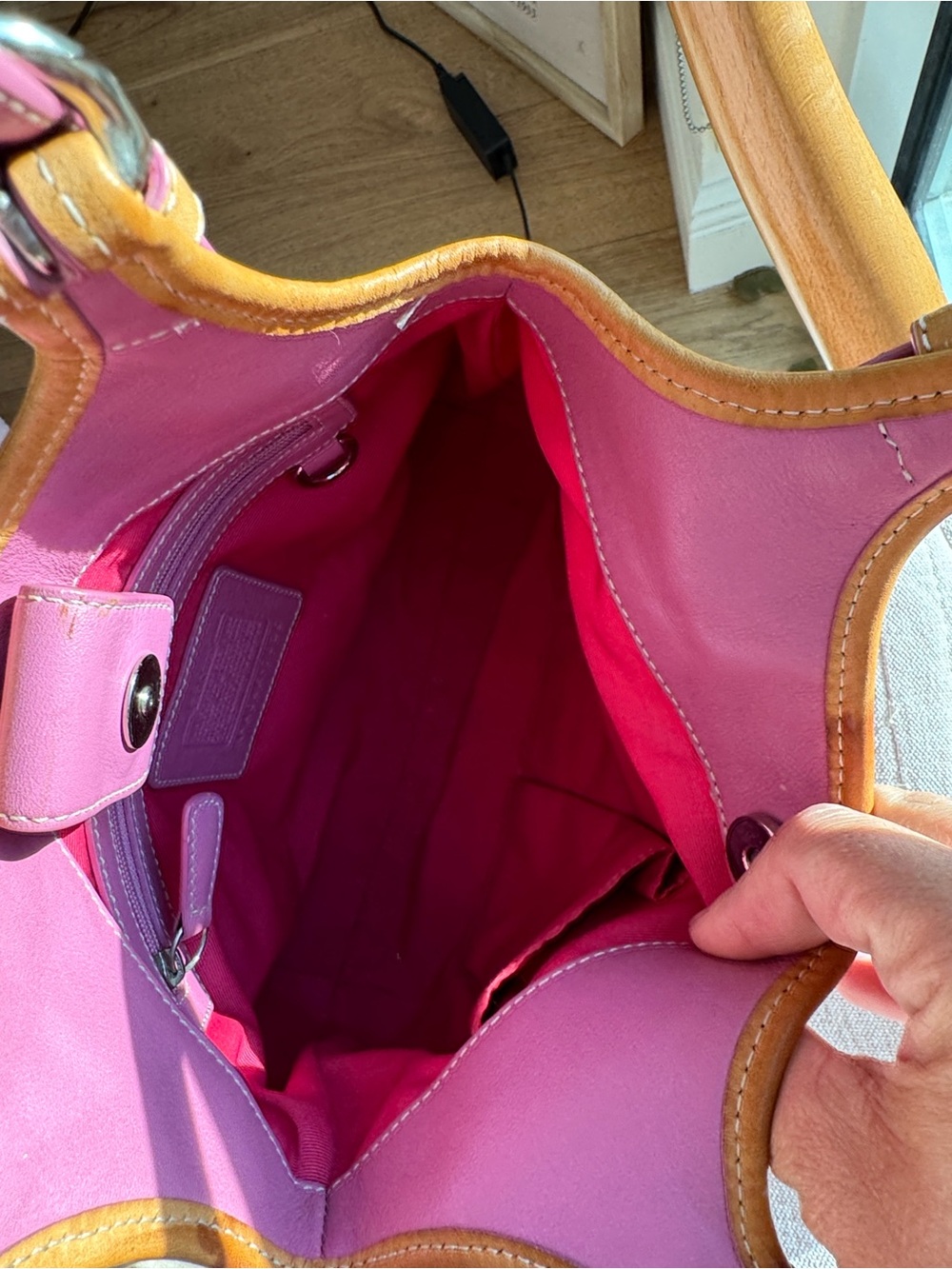 Coach Soho Vintage Pink Shoulder Bag with COA - Picture 9 of 12